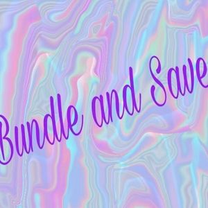 Bundle for discounts on shipping and price!